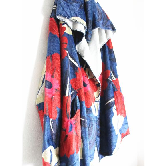 NEW Johnny Was Hooded Floral Sherpa Jacket, Size 2X - Picture 3 of 11